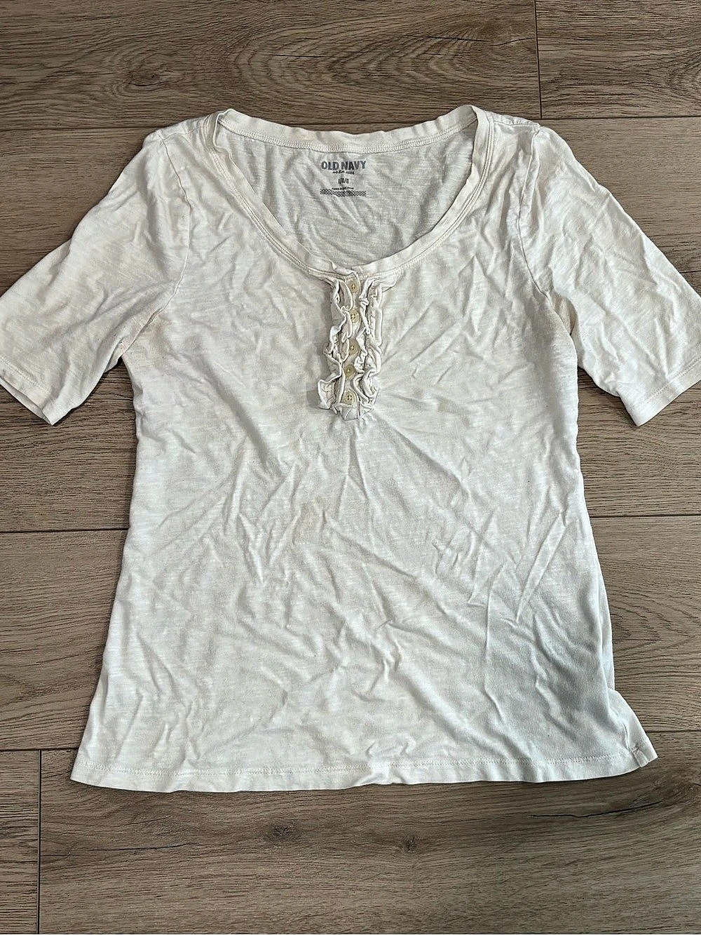 Old Navy Short Sleeve Top in White